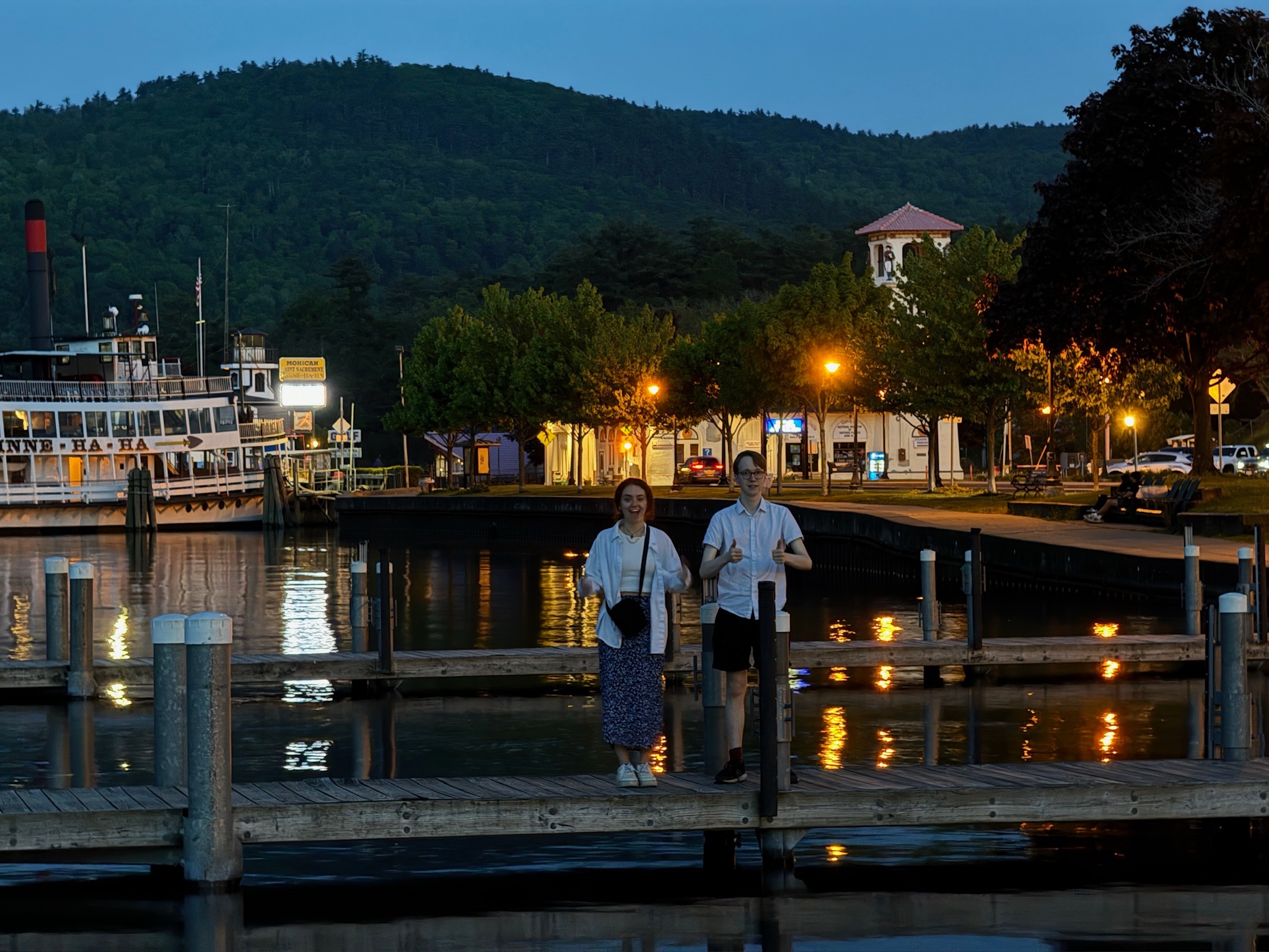 Lake George with Kit